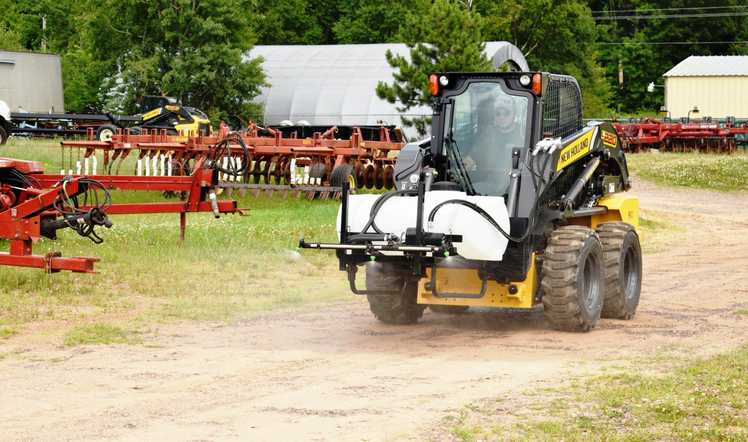 Skidsteer Quick Mount Attachment Frost Inc